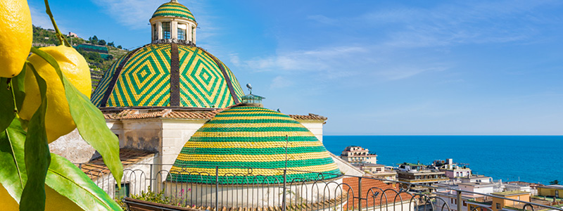 Vandring på Citronstien, Amalfikysten